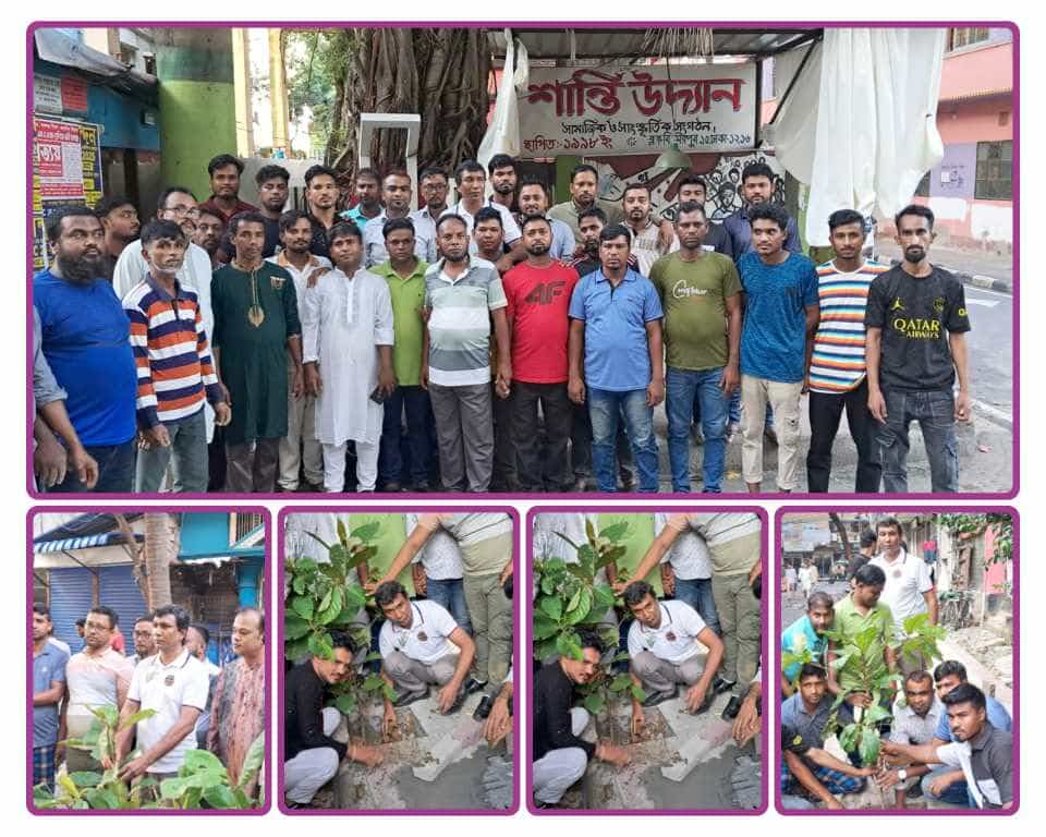 রাজধানী মিরপুর পল্লবী থানা স্বেচ্ছাসেবক দলের উদ্যোগে বৃক্ষরোপণ কর্মসূচি: মেহেদী হাসান বাবু।