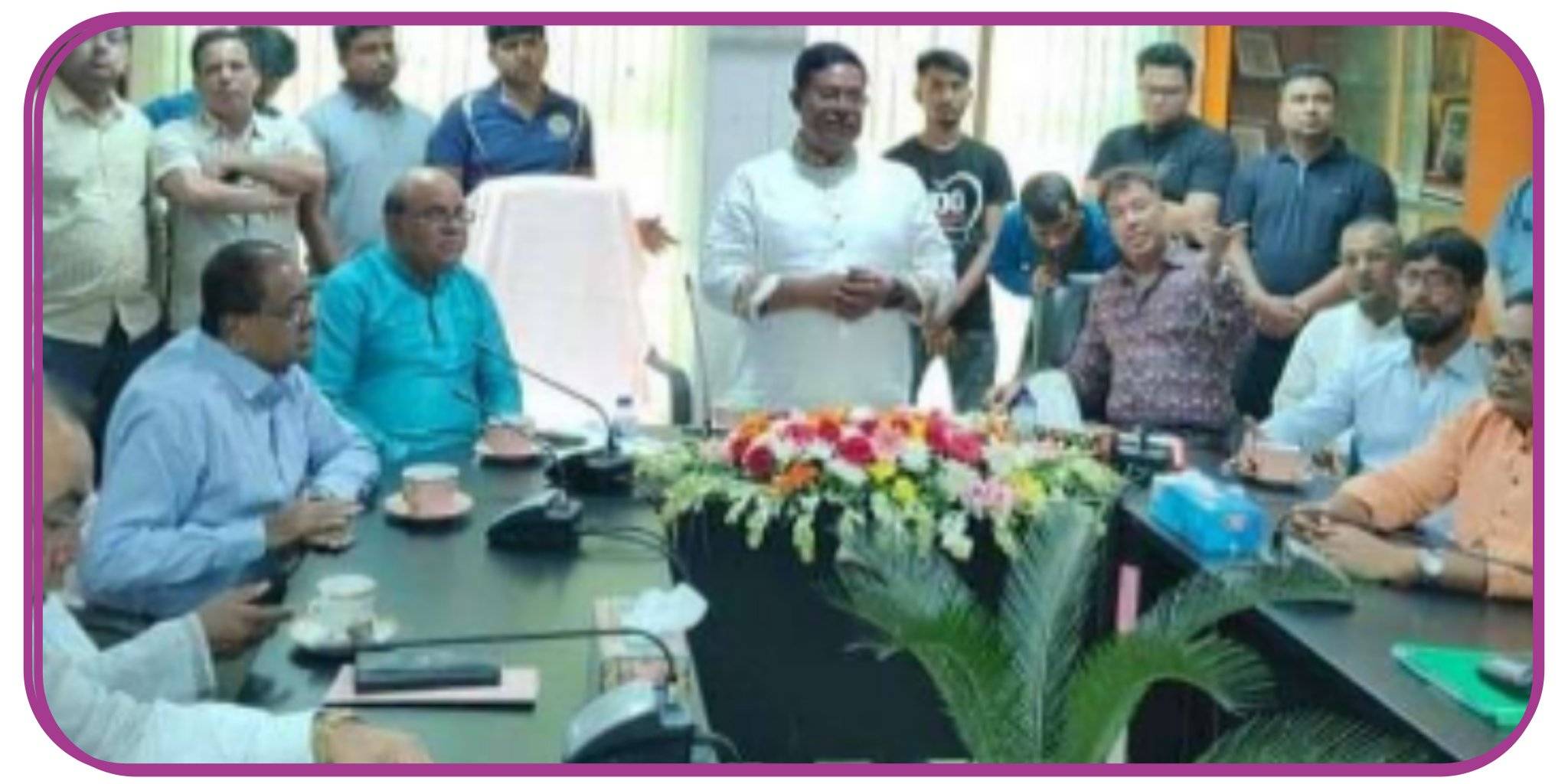যশোর বেনাপোলে স্বরাষ্ট্রমন্ত্রীর আগমন কেন্দ্র করে এমপি আফিল উদ্দিনের বিভিন্ন সংগঠনকে দিকনির্দেশনা প্রদান