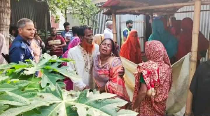 উল্লাপাড়ায় ঘরে ঢুকে ঘুমন্ত বৃদ্ধকে কুপিয়ে হত্যা স্ত্রী হাসপাতালে