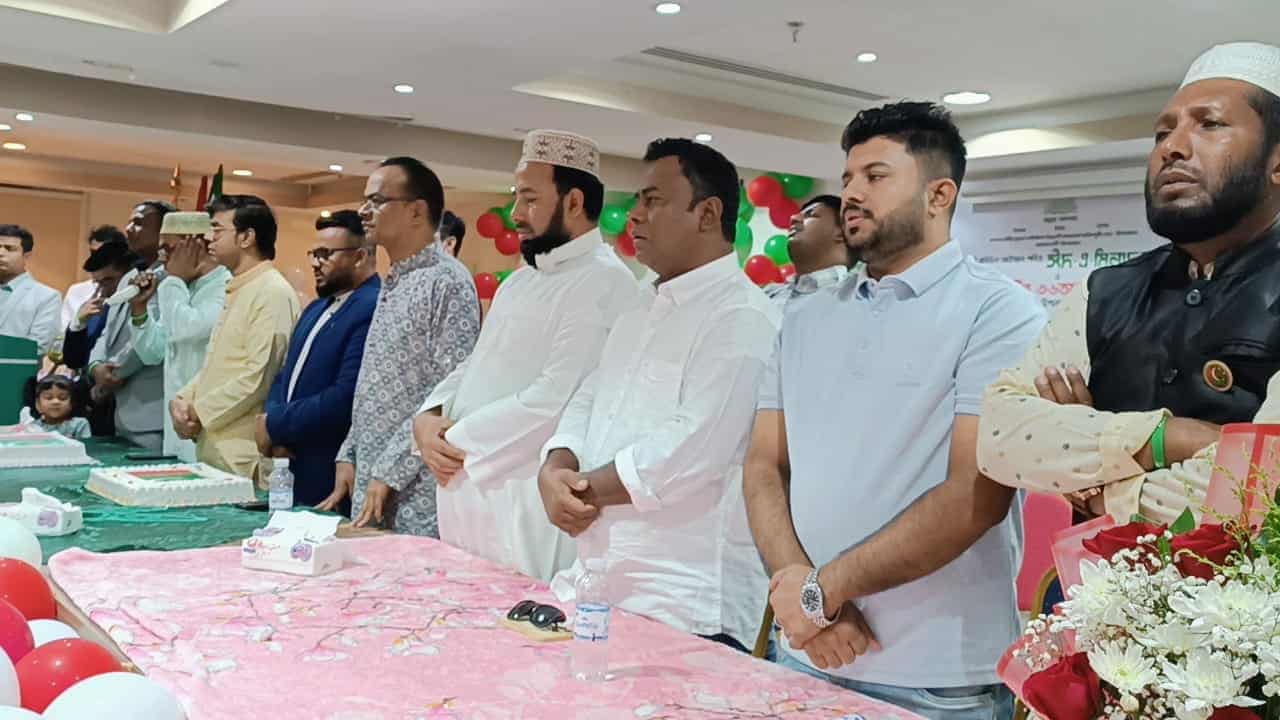 রিয়াদে জাকের পাটির আয়োজনে ঈদে মিলাদুনবী হযরত মুহাম্মদ (সা:) ৩৬তম প্রতিষ্ঠা বার্ষিকী আয়োজন