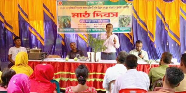 ঠাকুরগাঁওয়ের রাণীশংকৈলে  মরিচ চাষের উপর কৃষকের মাঠ দিবস উদযাপন করা হয়েছে