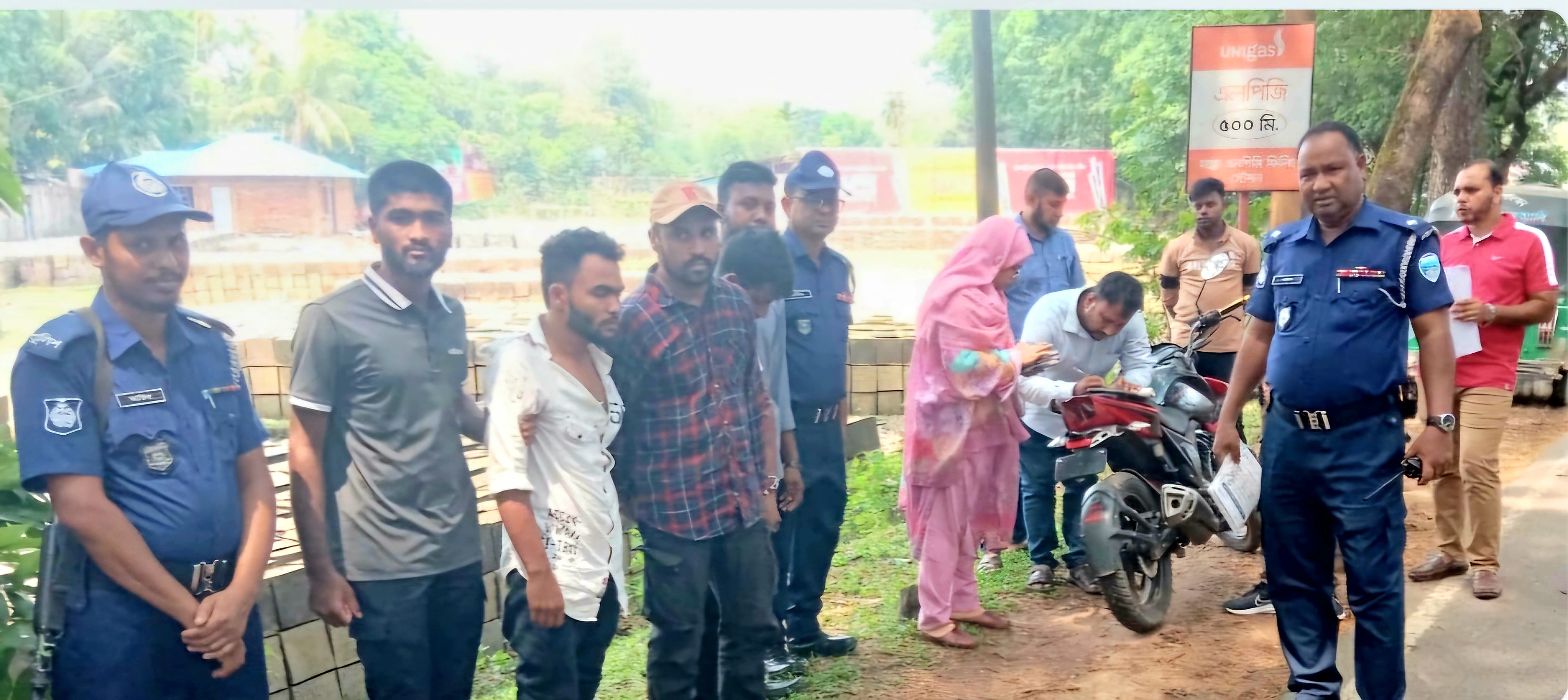 গুইমারাই মোবাইল কোর্টে ৩ মাদকাসক্তকে জেল জরিমানা