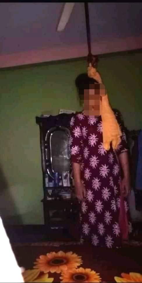 চাটখিলে গলায় ফাঁস দিয়ে গৃহবধূর আত্মহত্যা।