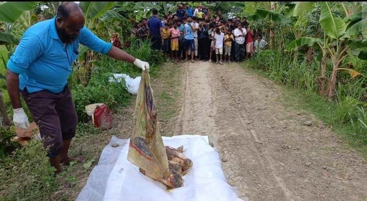 মধুখালীতে তিন বস্তায় ছয় টুকরো অজ্ঞাত যুবকের মরদেহ উদ্ধার
