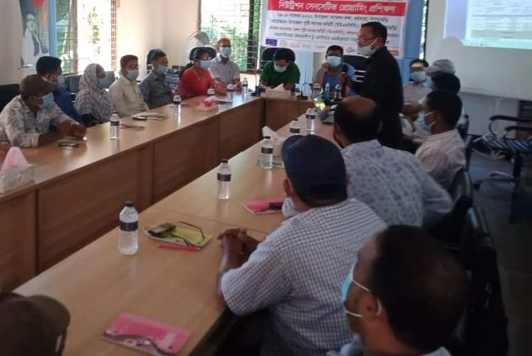 গুইমারায়  লীন প্রকল্পের মাধ্যমে নিউট্রিশন প্রোগ্রামিং প্রশিক্ষণ অনুষ্ঠিত।