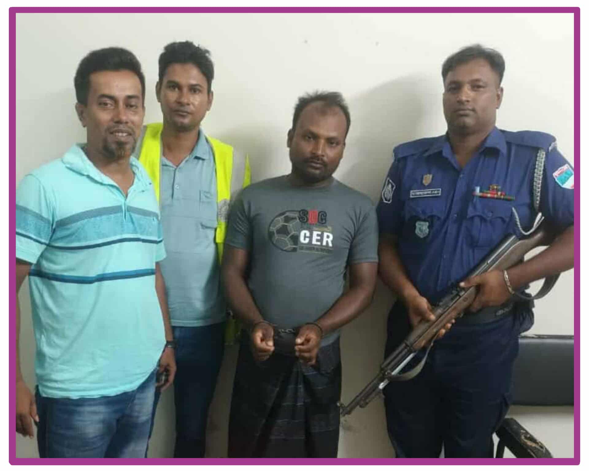 যশোর ঝিকরগাছার বাঁকড়ায় যাবজ্জীবন সাজা প্রাপ্ত আসামী আসাদুজ্জামান গ্রেফতার।