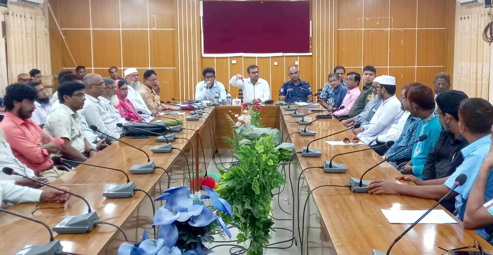 গোমস্তাপুরে জুলাই গণঅভ্যুথান দিবস যথাযথ মর্যাদায় উদযাপন উপলক্ষে প্রস্তুতিমূলক সভা অনুষ্ঠিত ।