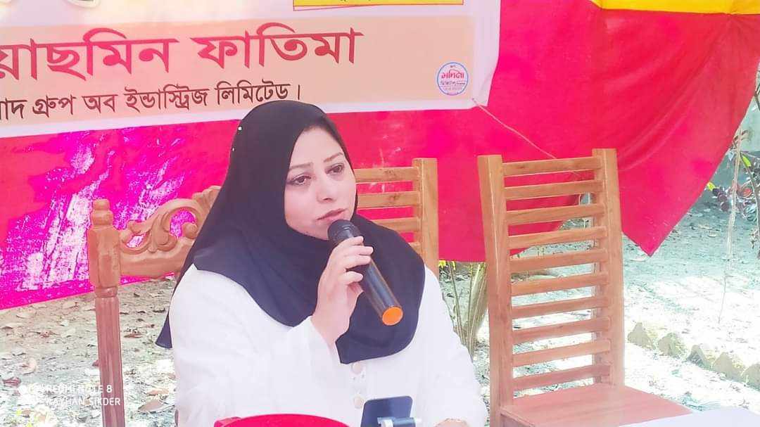 সাংবাদিকদের পাশে থাকার অঙ্গীকার ব্যক্ত করলেন সাদ গ্রুপের ডিএমডি নূরে ইয়াসমিন ফাতিমা