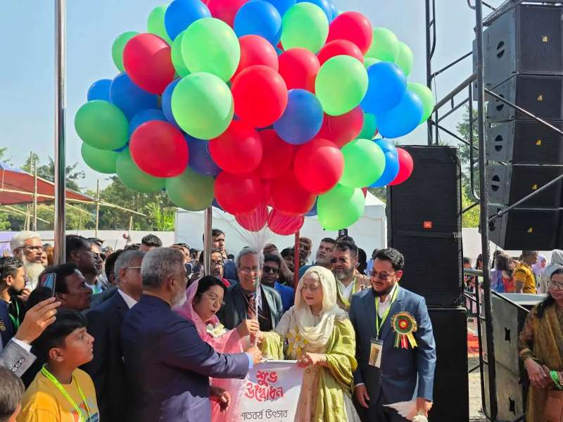 শতবর্ষে উৎসবের রঙে রাঙা ঈশ্বরচন্দ্র উচ্চ বিদ্যালয়