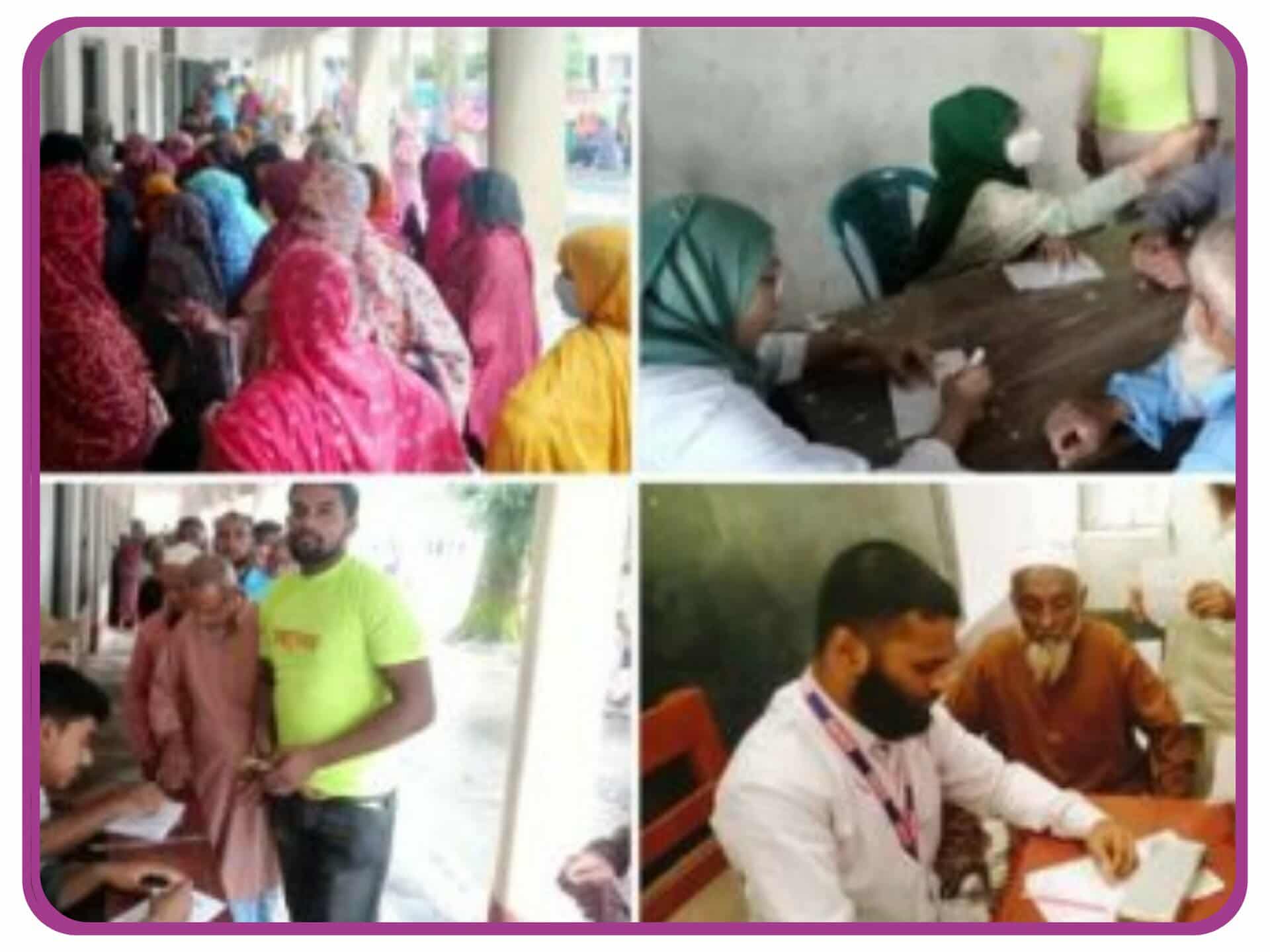 আদ্-দ্বীন ওয়েলফেয়ার সেন্টার আয়োজনে এবং সাইটসেভার্স এর সহযোগীতায় বেনাপোলে বিনামূল্যে চক্ষু চিকিৎসা ও চশমা বিতরণ।