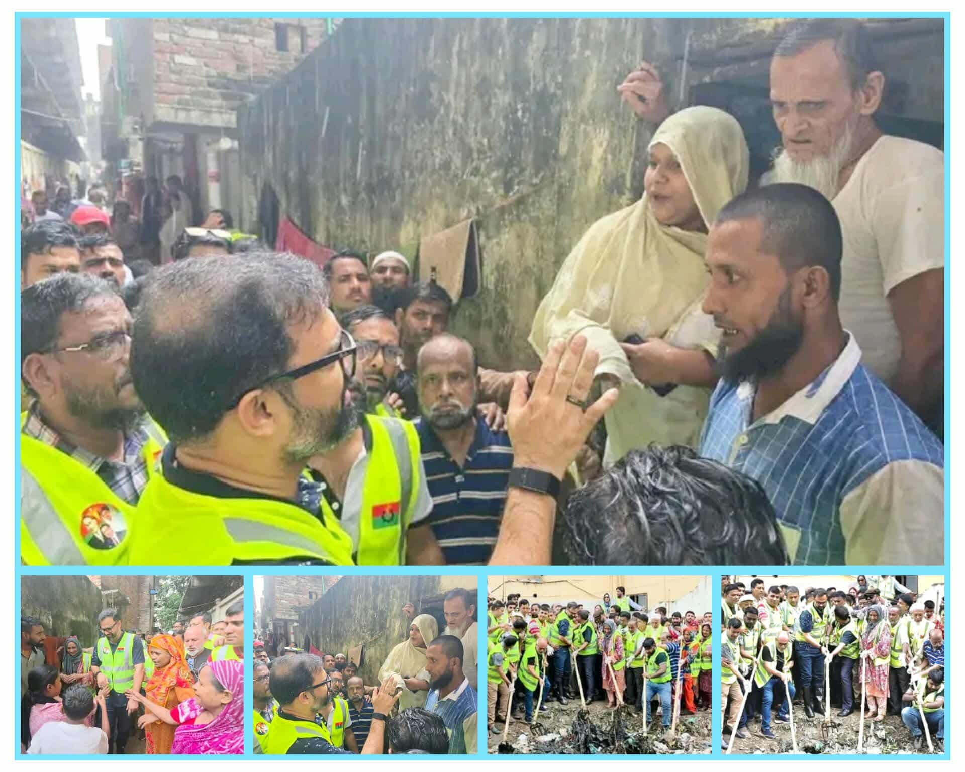 রাজধানী পল্লবী থানা বিএনপি ও সহযোগী অঙ্গ সংগঠনের উদ্যোগে ৩ নং ওয়ার্ডে খাল পরিষ্কার কার্যক্রম অভিযানেঃ আমিনুল হক ।
