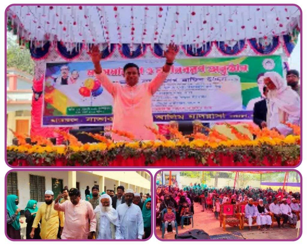 নাভারণ মহিলা আলিম মাদ্রাসায় মা সমাবেশ ও নবীনবরণ অনুষ্ঠান