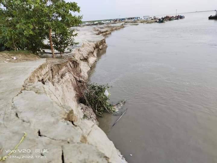 সিরাজগঞ্জে বাড়ছে যমুনার পানি : আগাম বন্যার আশঙ্কা