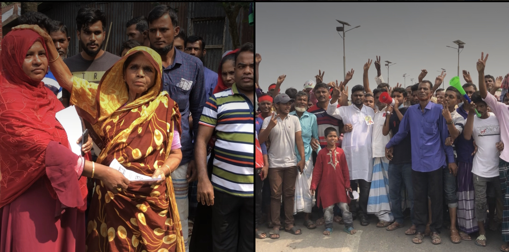 বাঁশগাড়ী ইউ‌পি নির্বাচ‌নে সদস্য প‌দে সুমন সিকদা‌র ও সংর‌ক্ষিত প‌দে রুমা বেগ‌মের জনসং‌যোগ।