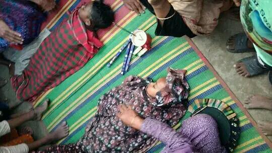 সলঙ্গায় পানিতে পড়ে ২ শিশুর মৃত্যু।