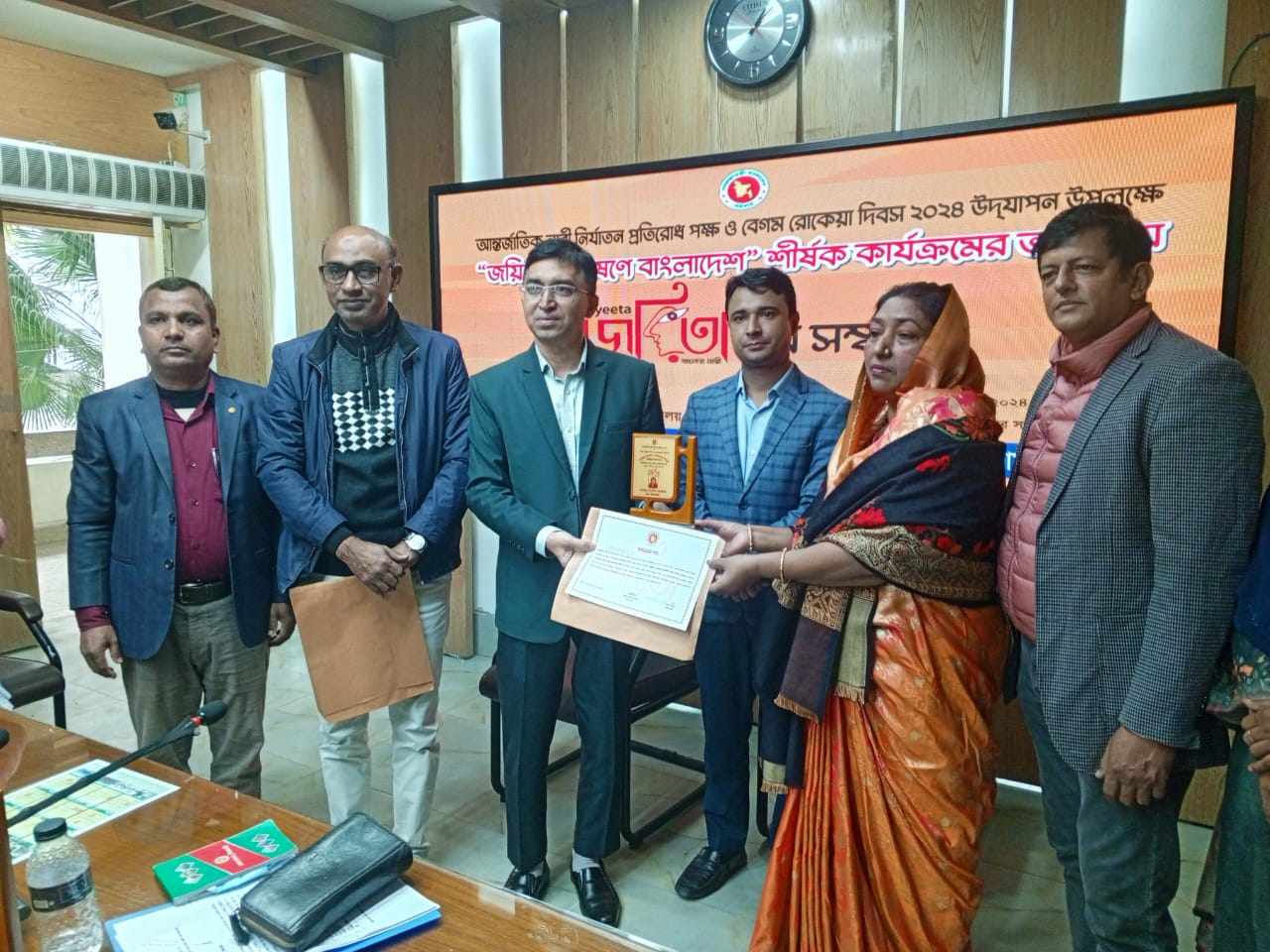নীলফামারীতে বেগম রোকেয়া দিবস উপলক্ষে পাঁচ জয়িতাকে সম্মাননা প্রদান